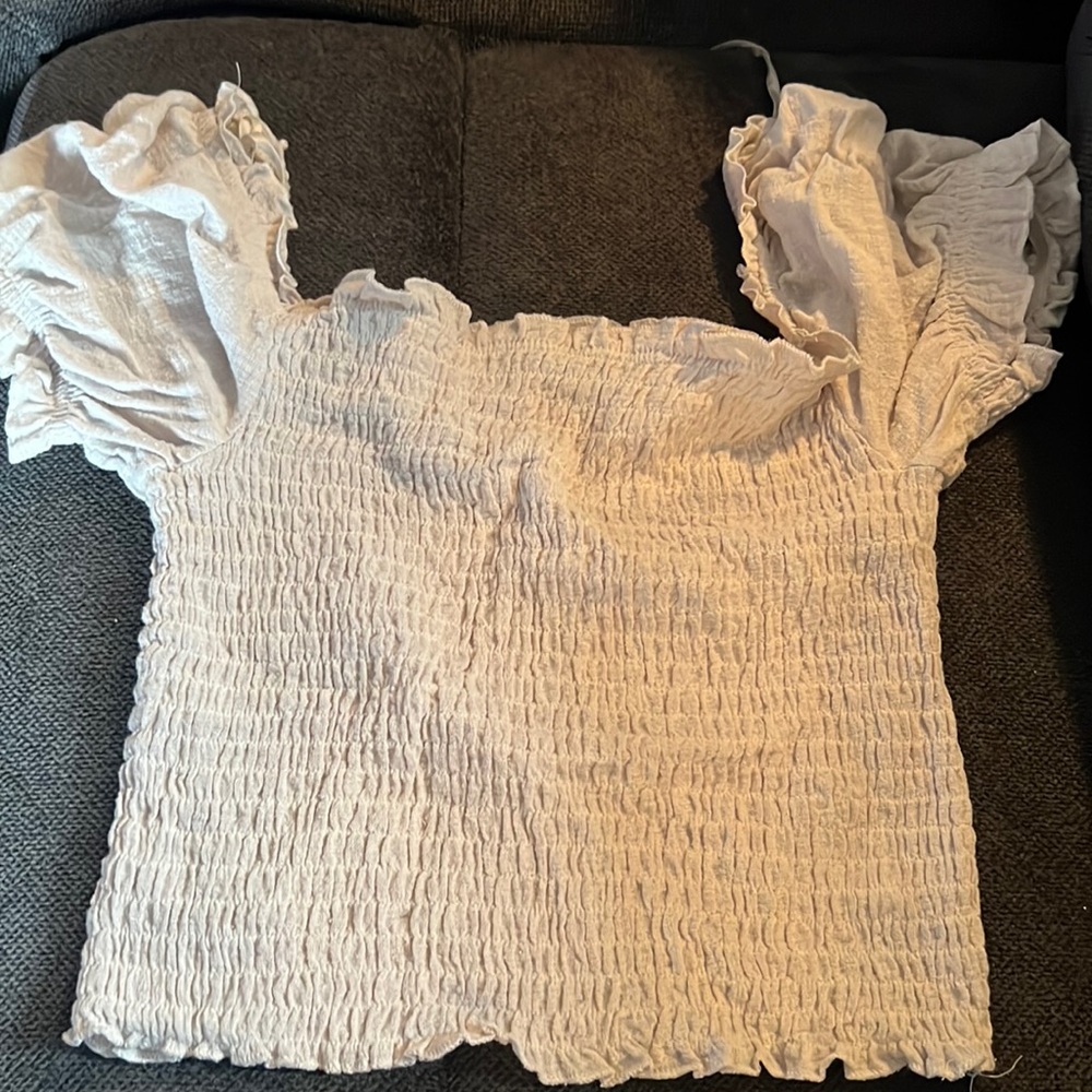 Scrunch crop top!